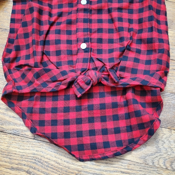Carter's Girl's Buffalo Check Top and Legging Set - Picture 4 of 10